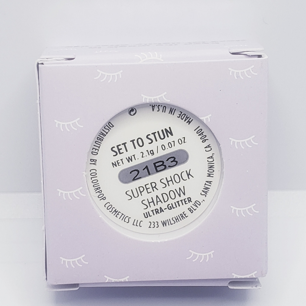 Set To Stun | Super Shock Shadow | Colourpop | Brand New in Box - Picture 4 of 12